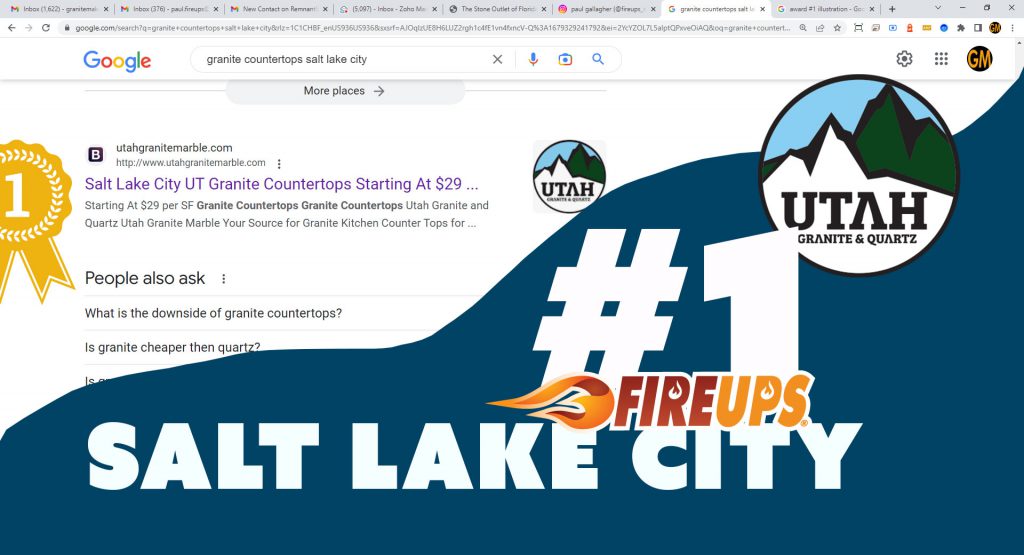 Countertop Website Design SEO From 59 FireUps Countertop Marketing